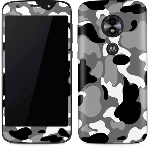 Neutral Street Camo Moto E5 Play Skin